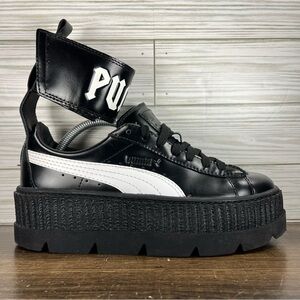 Puma Fenty Ankle Strap Creeper‎ Black Women’s Shoes - Women’s Size 7